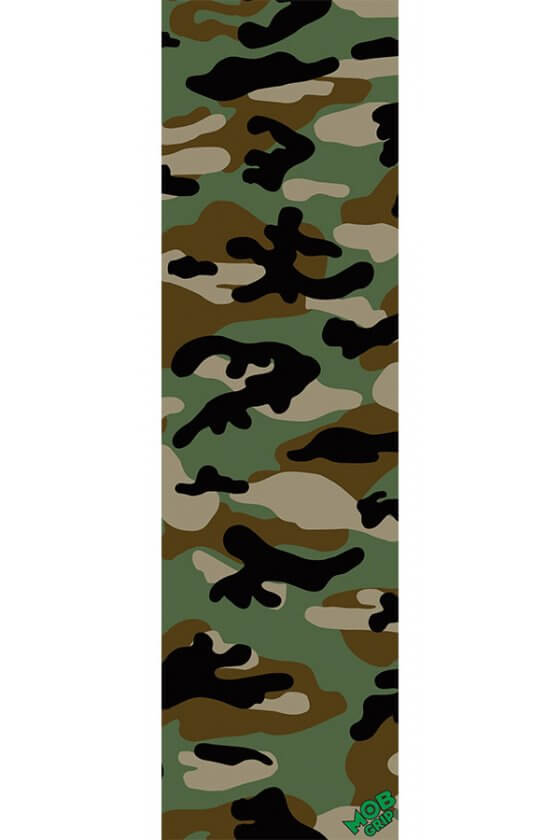 Mob - Camo Green Grip Tape 9in x 33in Graphic Mob