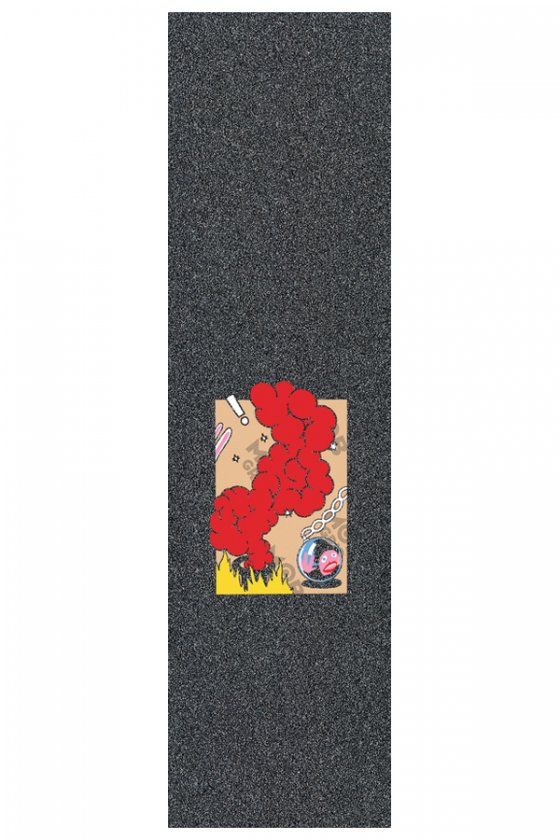 Mob - Griptape Grafica Krux Nora By Alexis CLEAR Grip Tape Lg Clear