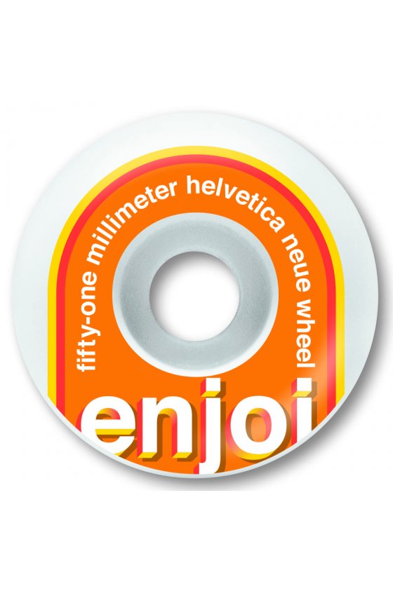 Enjoi - Helvetica Neue Orange 51mm