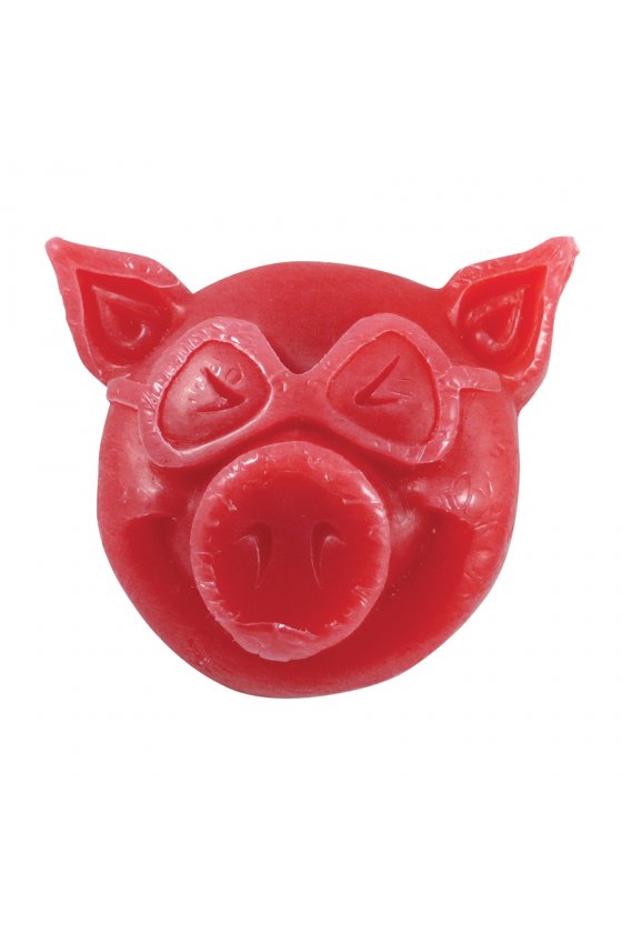 Pig - Head Wax Red
