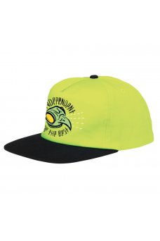 Independent - Snapback Mid Profile Hat Safety Yellow/Black