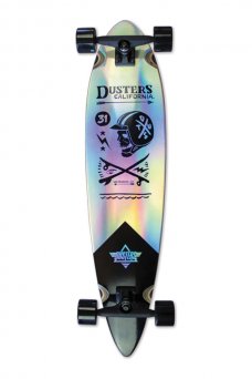 Dusters - Moto Cosmic Holographic Pin Tail 37" x 8.75" - Wheel Base 24.5" - Tensor 6.0" - 65x47mm 78A