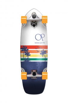 Ocean Pacific Sunset Navy/Off White 32.25" 9.75"