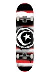 Foundation - Star & Moon Red Distressed 8.0"